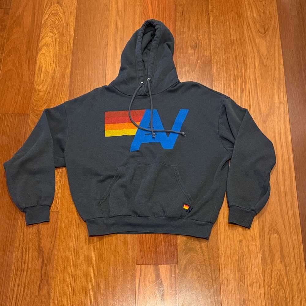 Aviator nation dark grey hoodie size XS